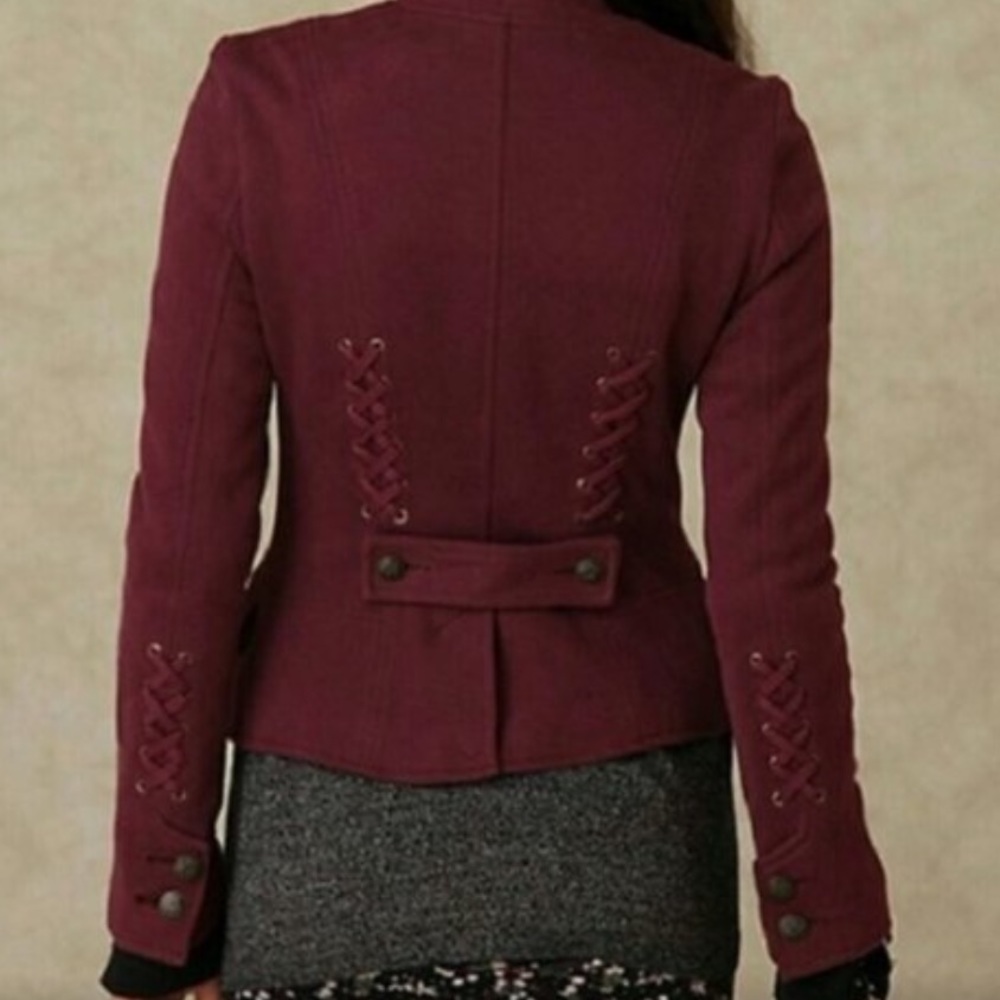 Free people plum jacket